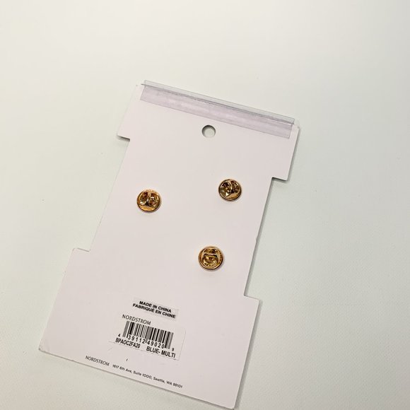 NEW BP set of 3 enamel pins pink red chill pill strawberry bubble gum - Picture 3 of 3